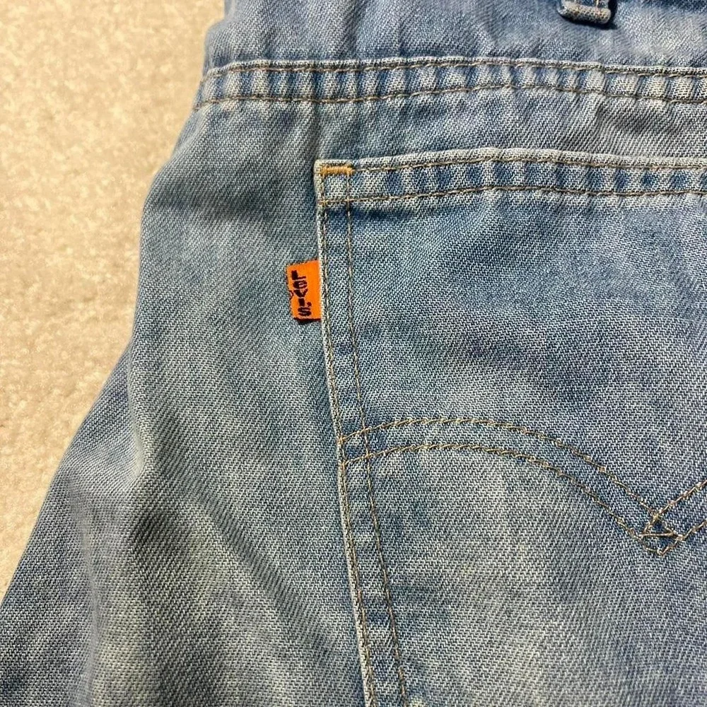Levi For Men Jeans Mens 36x29 Blue Orange Tab Vintage 90s Grunge Skater Workwear